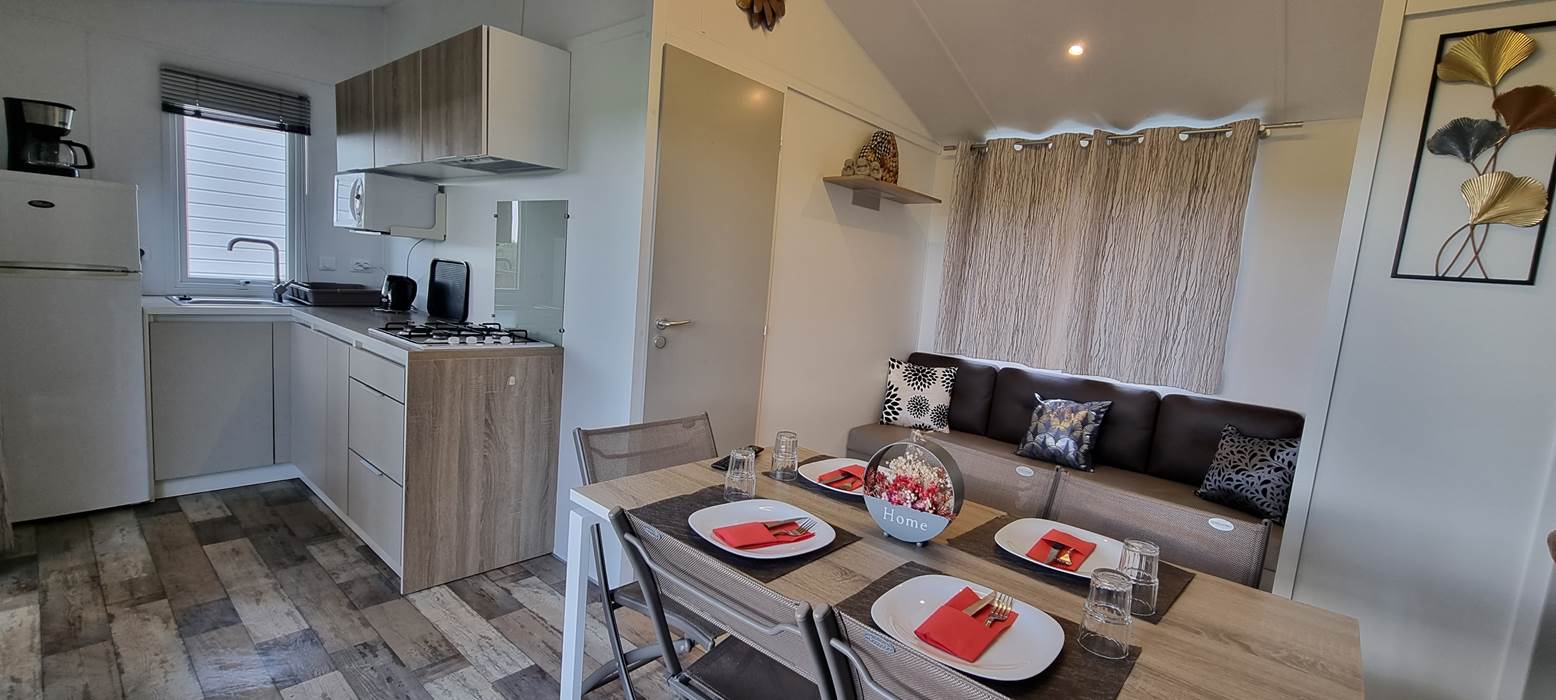 Cuisine salle à manger Mobil-Home