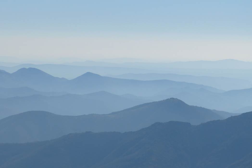 Les Cévennes : "un chaos de collines bleues ..."