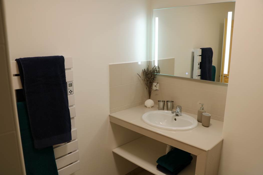 Salle d'eau Chambre d'hôte double vallée du Célé