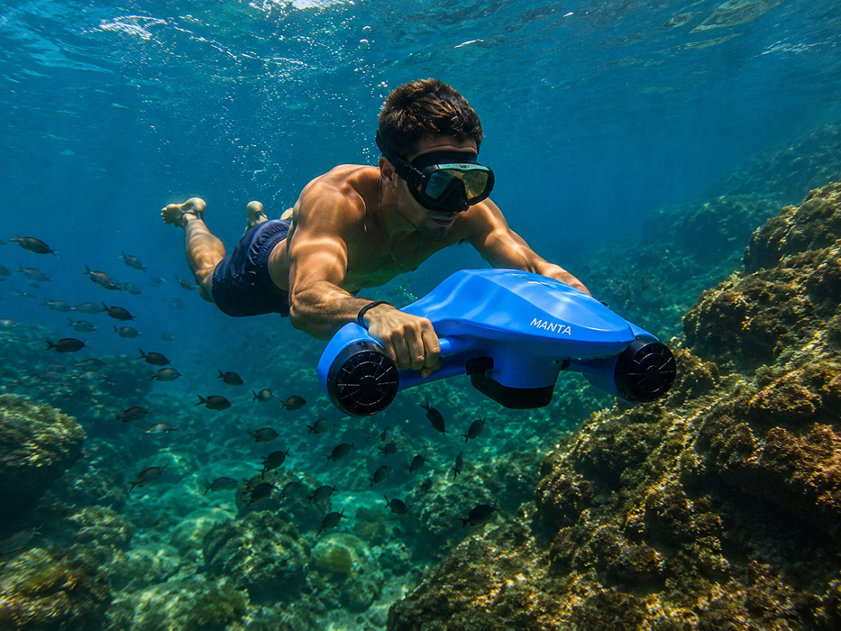 manta sous marin