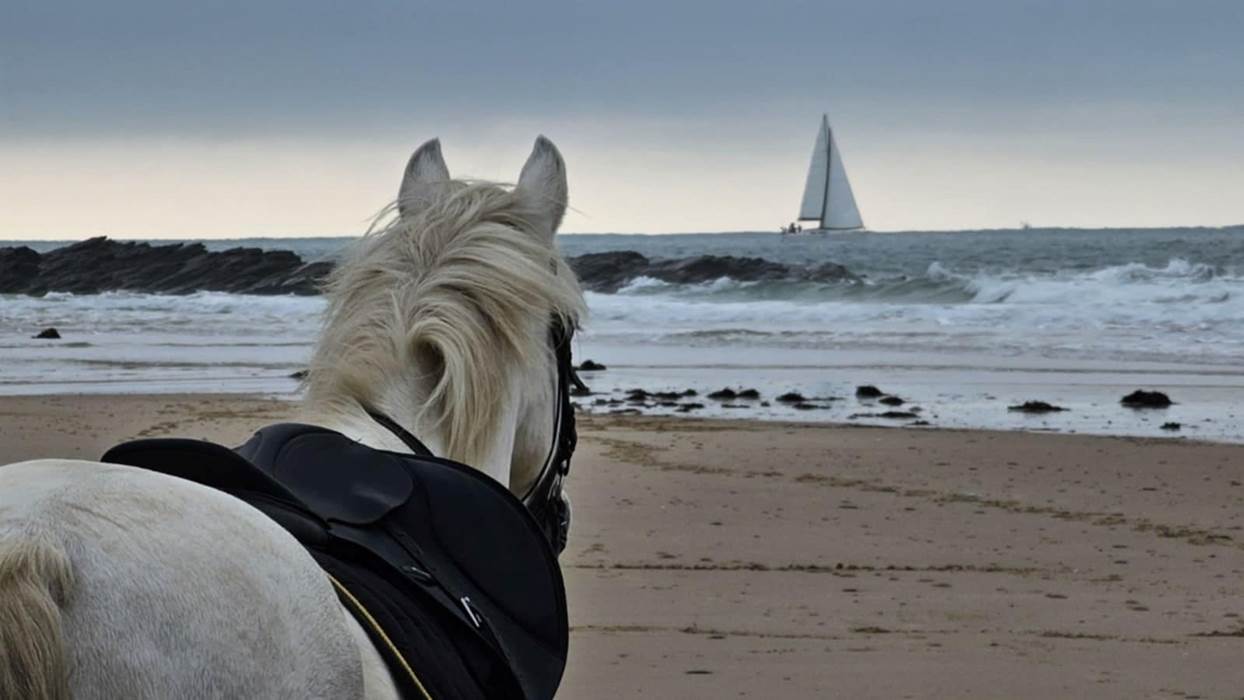Nous sommes a 5mn de la mer en voiture