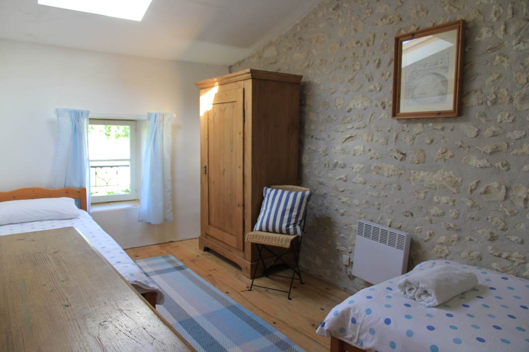 Wistéria étage - chambre 2 - lits jumeaux