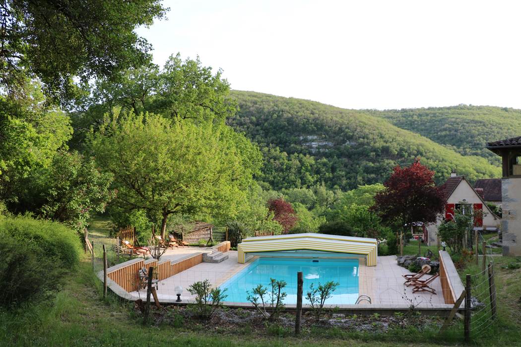 Piscine chambre d'hôte proche Figeac
