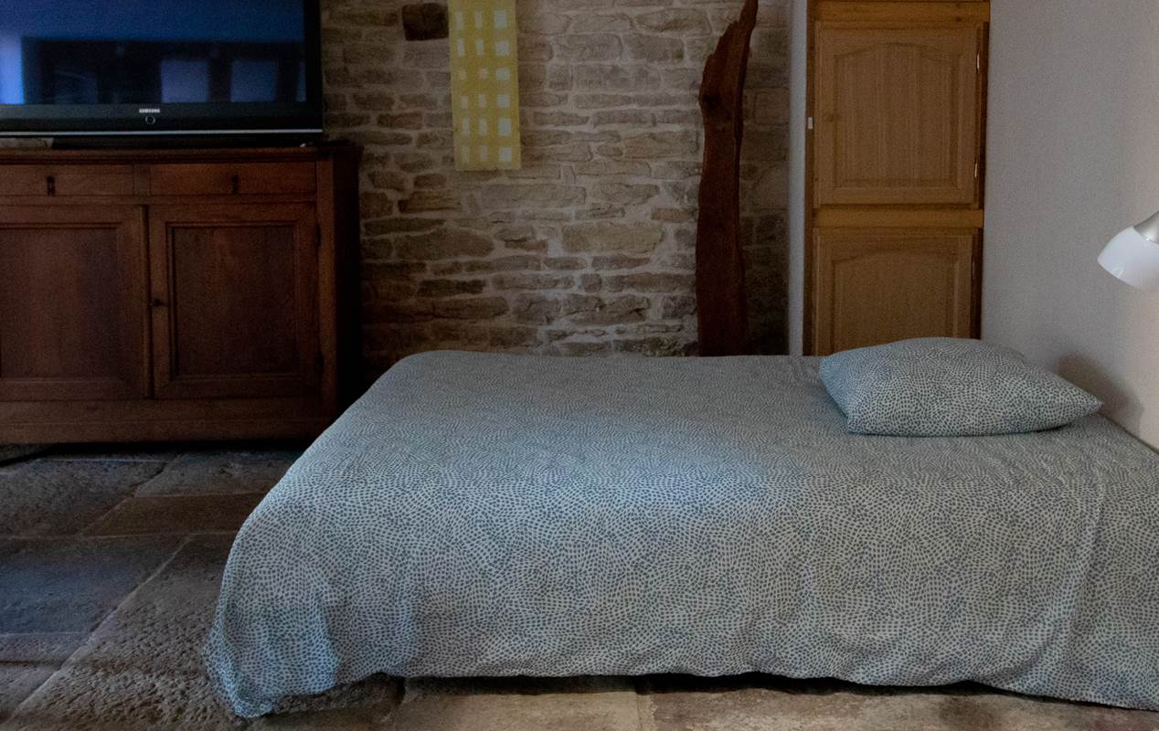 Canapé lit dans la pièce à vivre-gallery