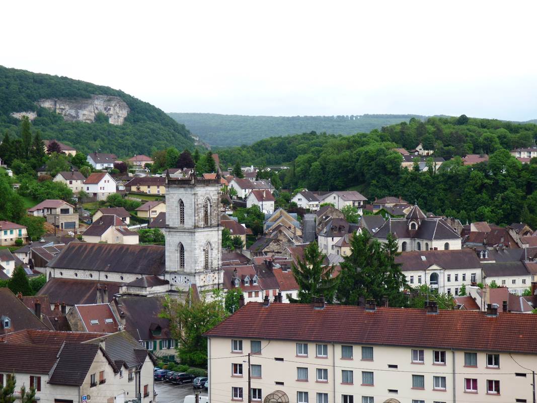 Vue Baume les Dames Chambres d'Hôtes La Colline aux Yeux Doubs-gallery