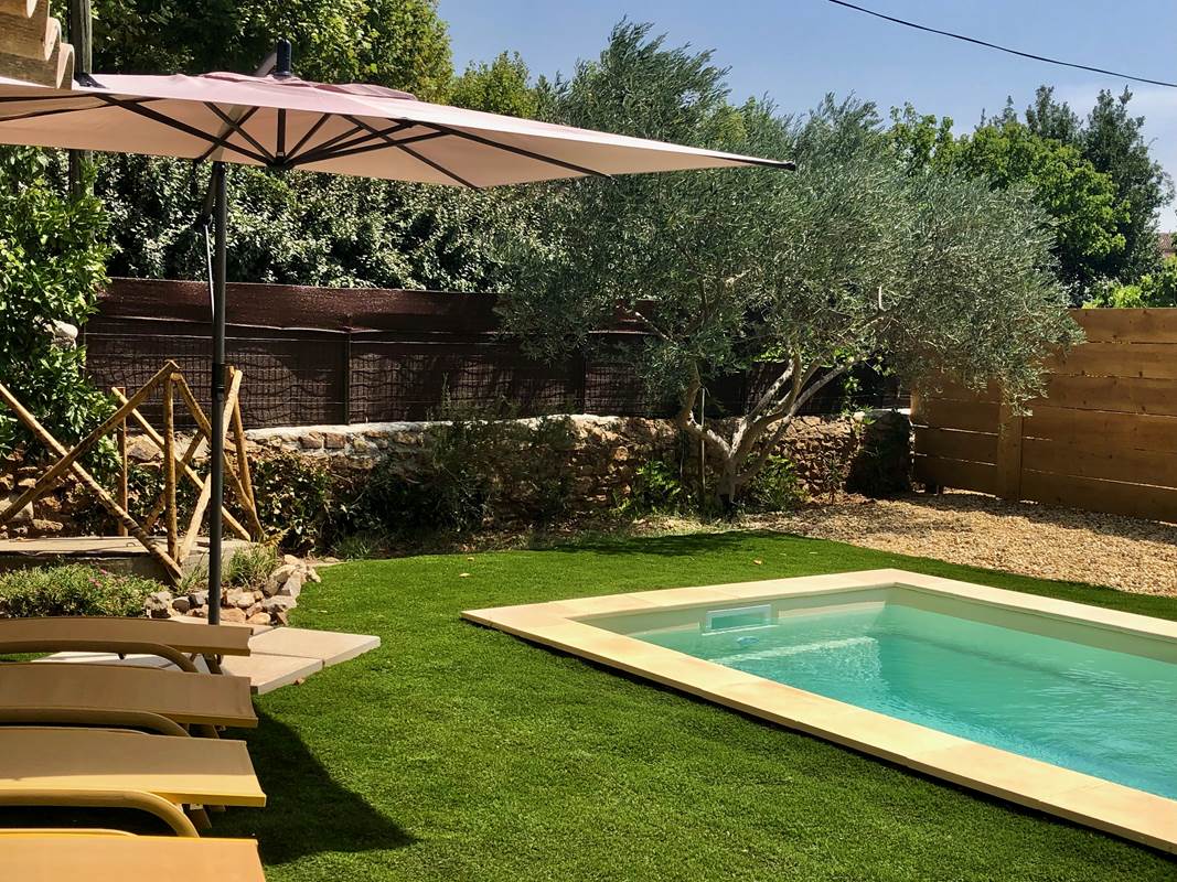 Piscine privée la boheme