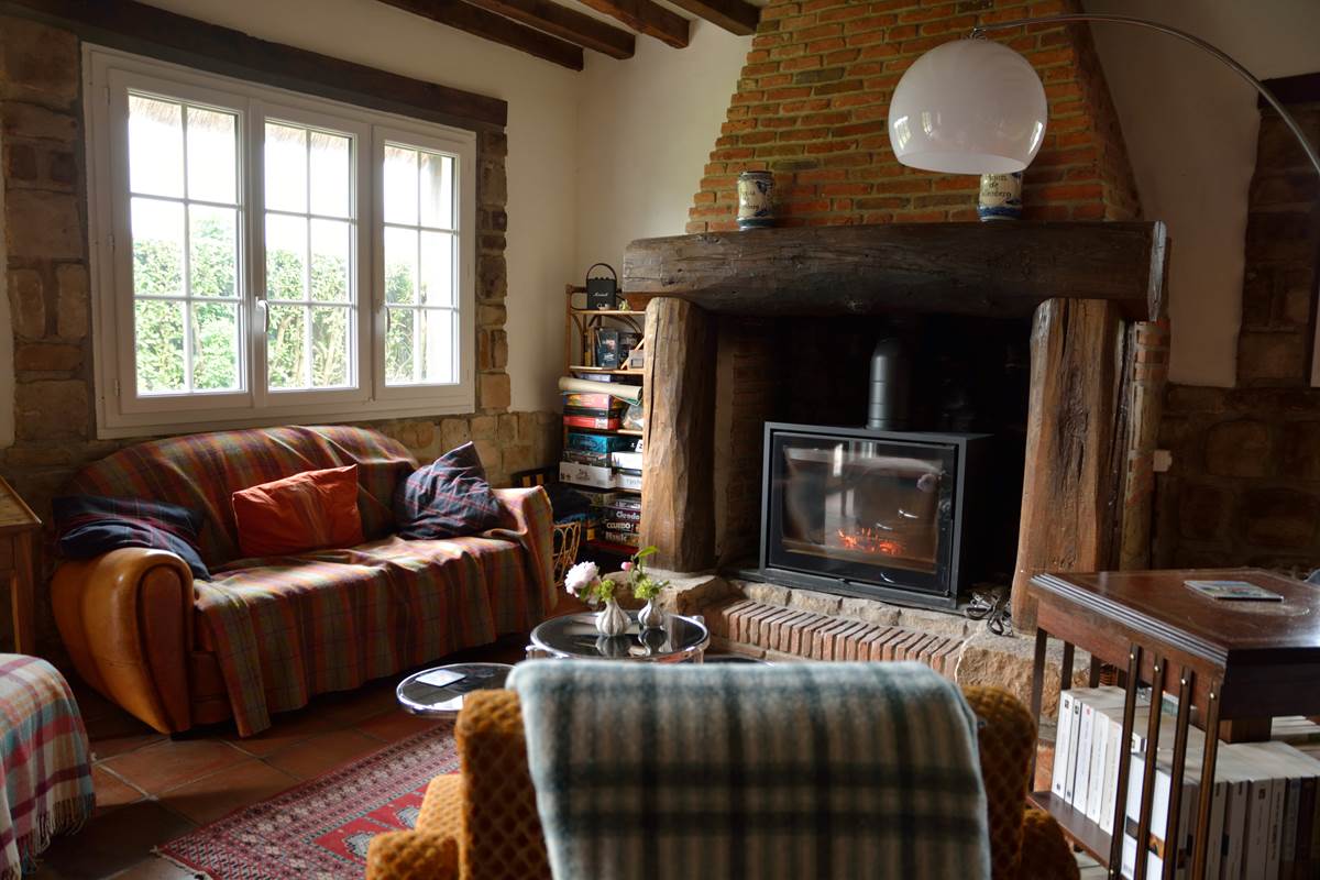 Maison d'hôtes - Salon et  salle de petit déjeuner-gallery