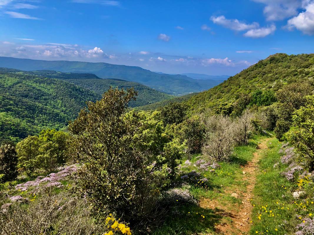 randonnée dans les Corbières