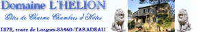 Domaine L’HELION Bed and Breakfast