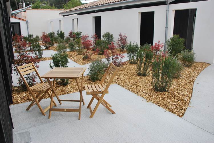 la terrasse privative