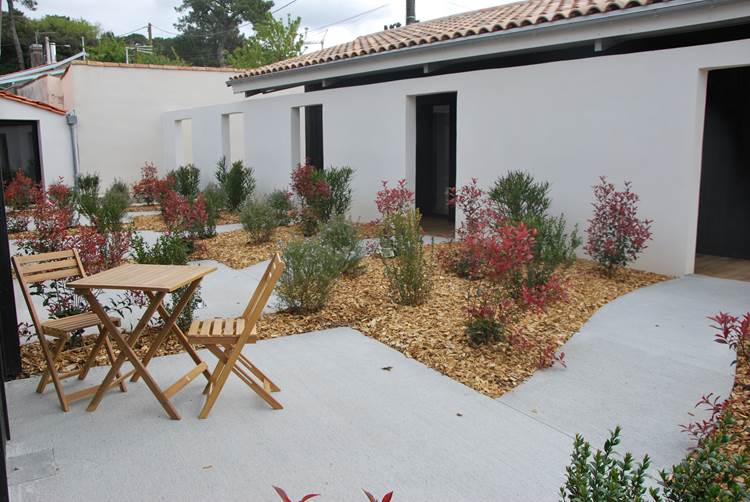 la terrasse privative