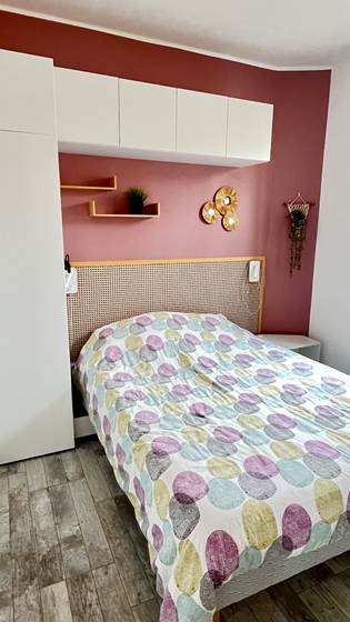 Chambre parentale Pescad’Home Valras-Plage