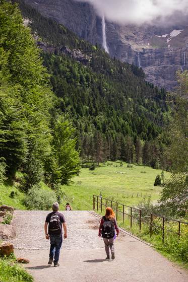 La cascade du cirque de Gavarnie