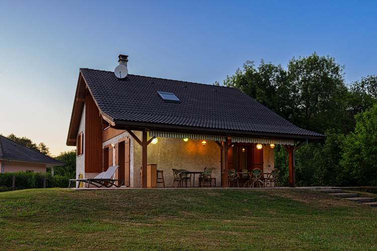 La Villa OH ! au crépuscule