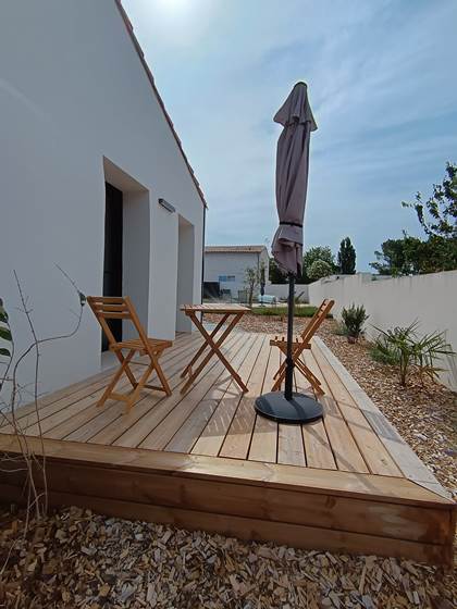 La terrasse privative