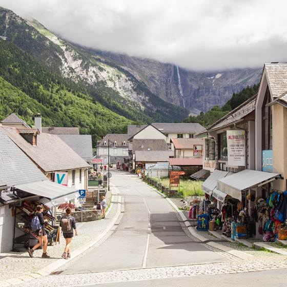 Le coeur du village de Gavarnie
