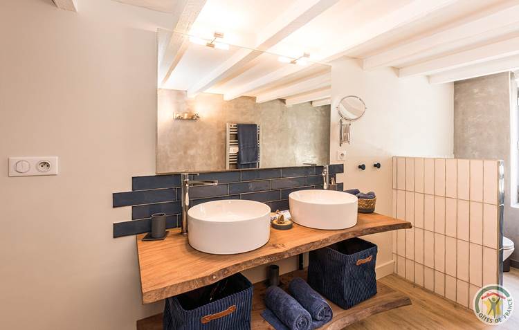 Maison d'hôtes - chambre Prana - salle de bain