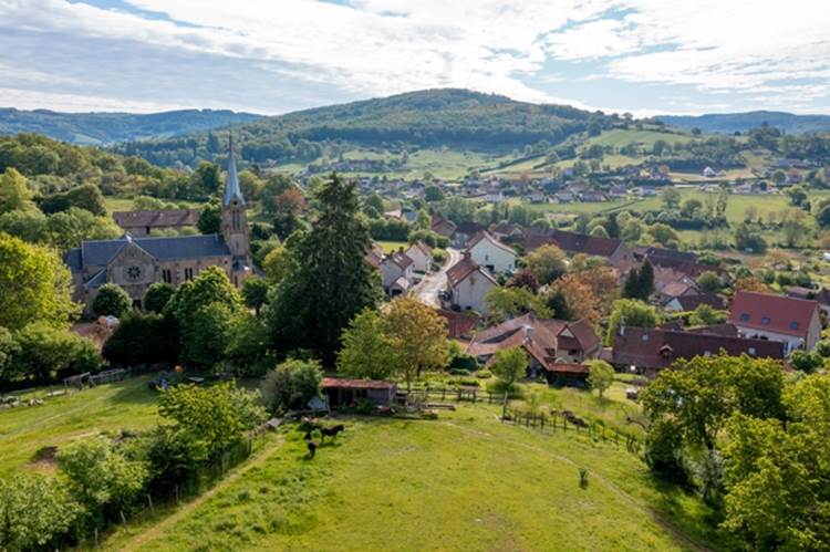 Vue sur notre vallée