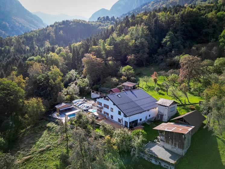 vue du gîte %22La Flémingîte%22