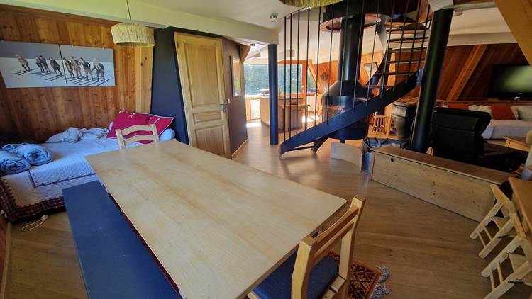 VUE DE L ESPACE DE VIE COMMUN