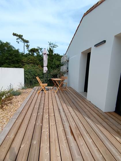 La terrasse privative