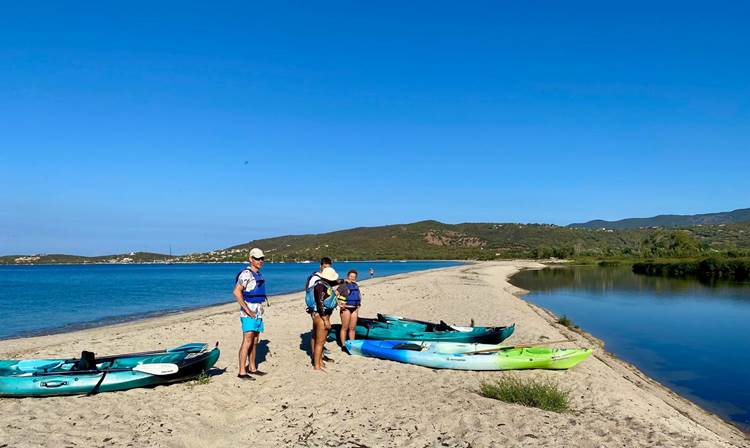 Abbartello Kayak Taravo entre mer et fleuve