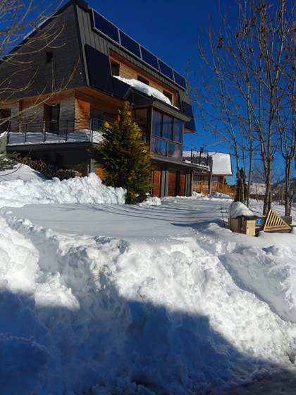 Piscine de neige