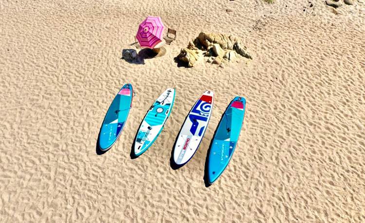 Abbartello_kayak_Corse_drone_paddle_plage