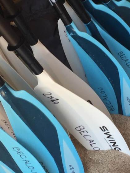 abbartello kayak Corse pagaies