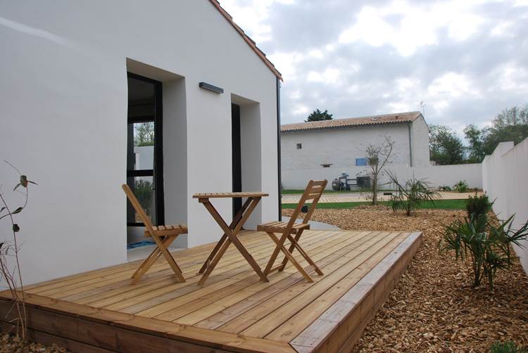 la terrasse privative