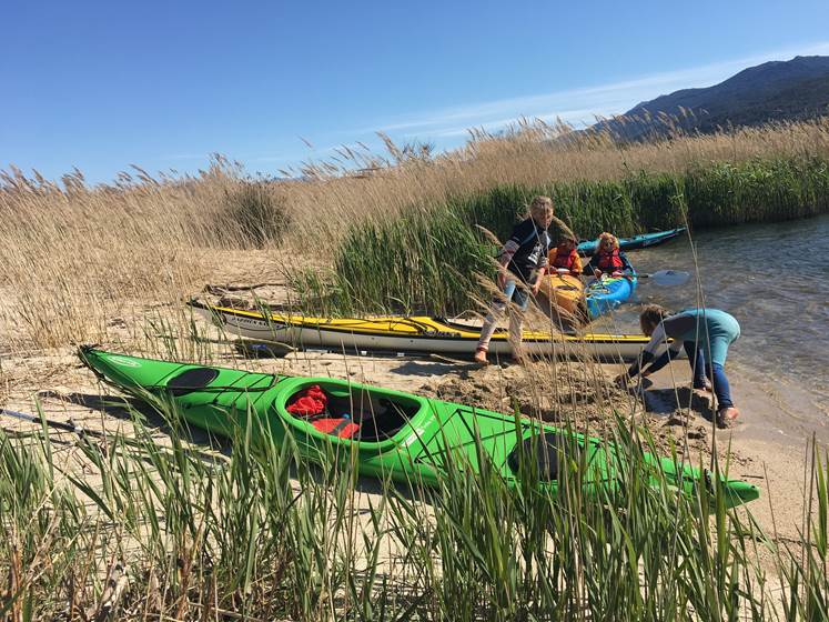 Abbartello Kayak embouchure du Taravo Corse