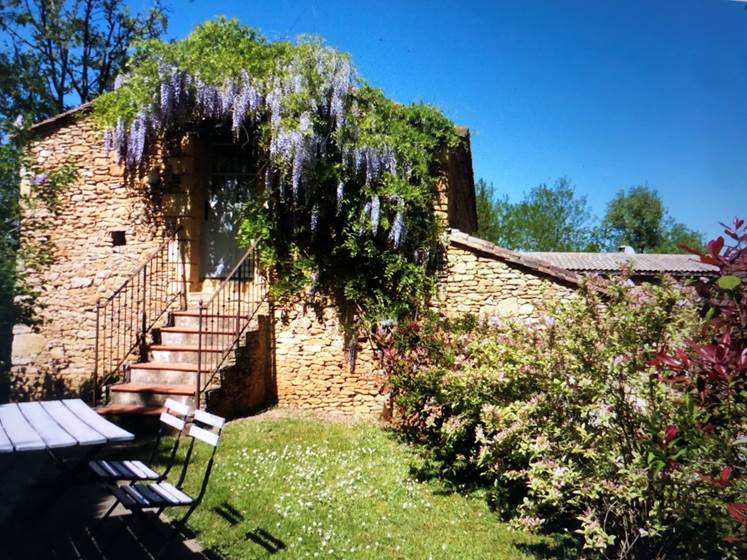 terrasse/jardinet du Studio