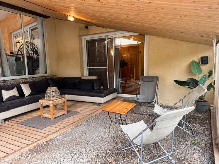 Venitienne salon exterieur