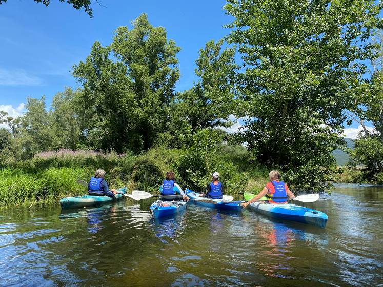 Abbartello kayak Corse zone humide Taravo