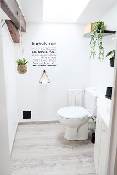 Toilette étage