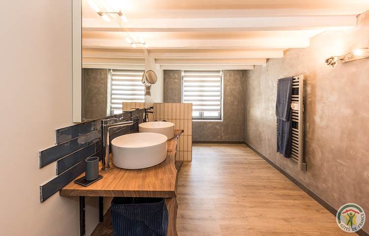 Maison d'hôtes - chambre Prana - salle de bain