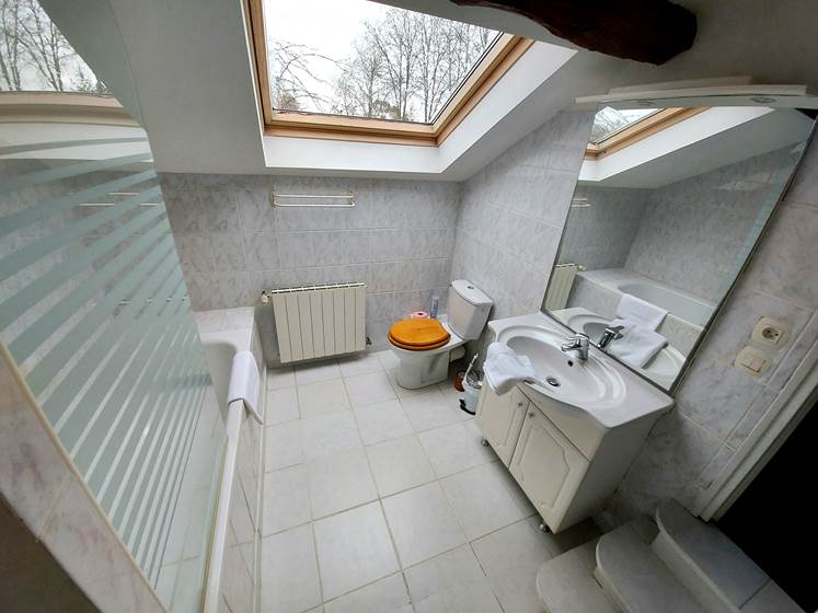 Salle de bain de la suite