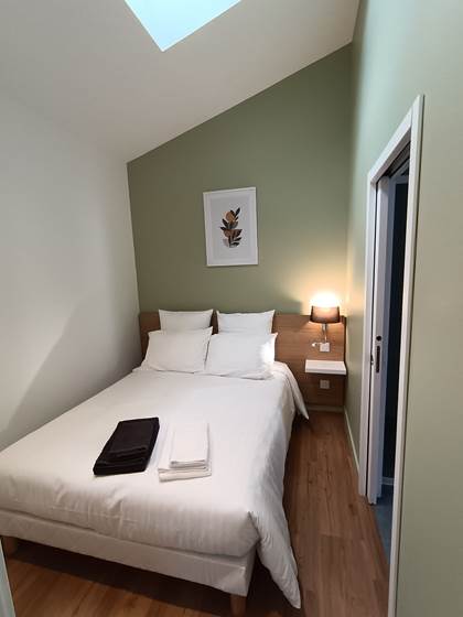 chambre couchage 140