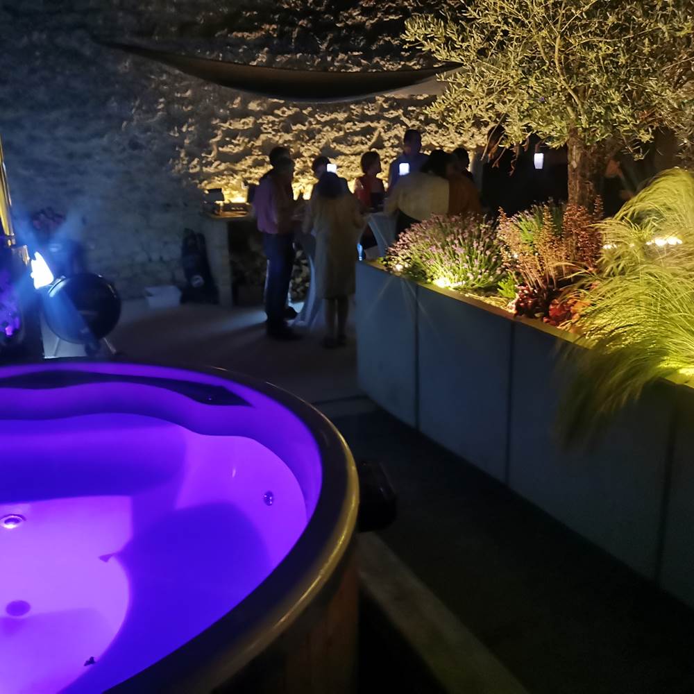 Soirée entre amis ou en famille avec spa nordique (chauffé au bois)-presta