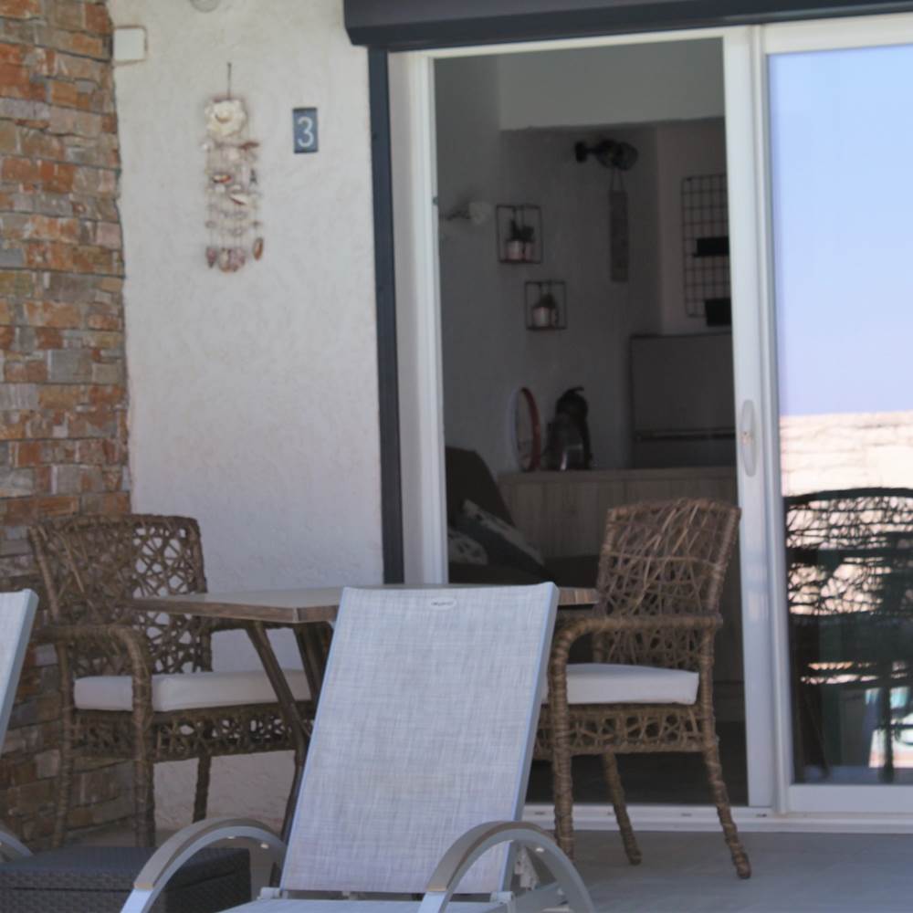 Terrasse de l'appartement Saleccia Appart Bleu Azur-presta