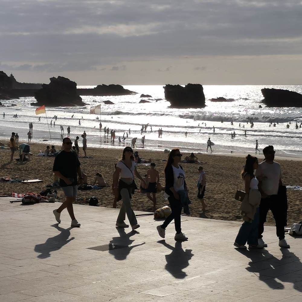 Grande Plage soir-presta