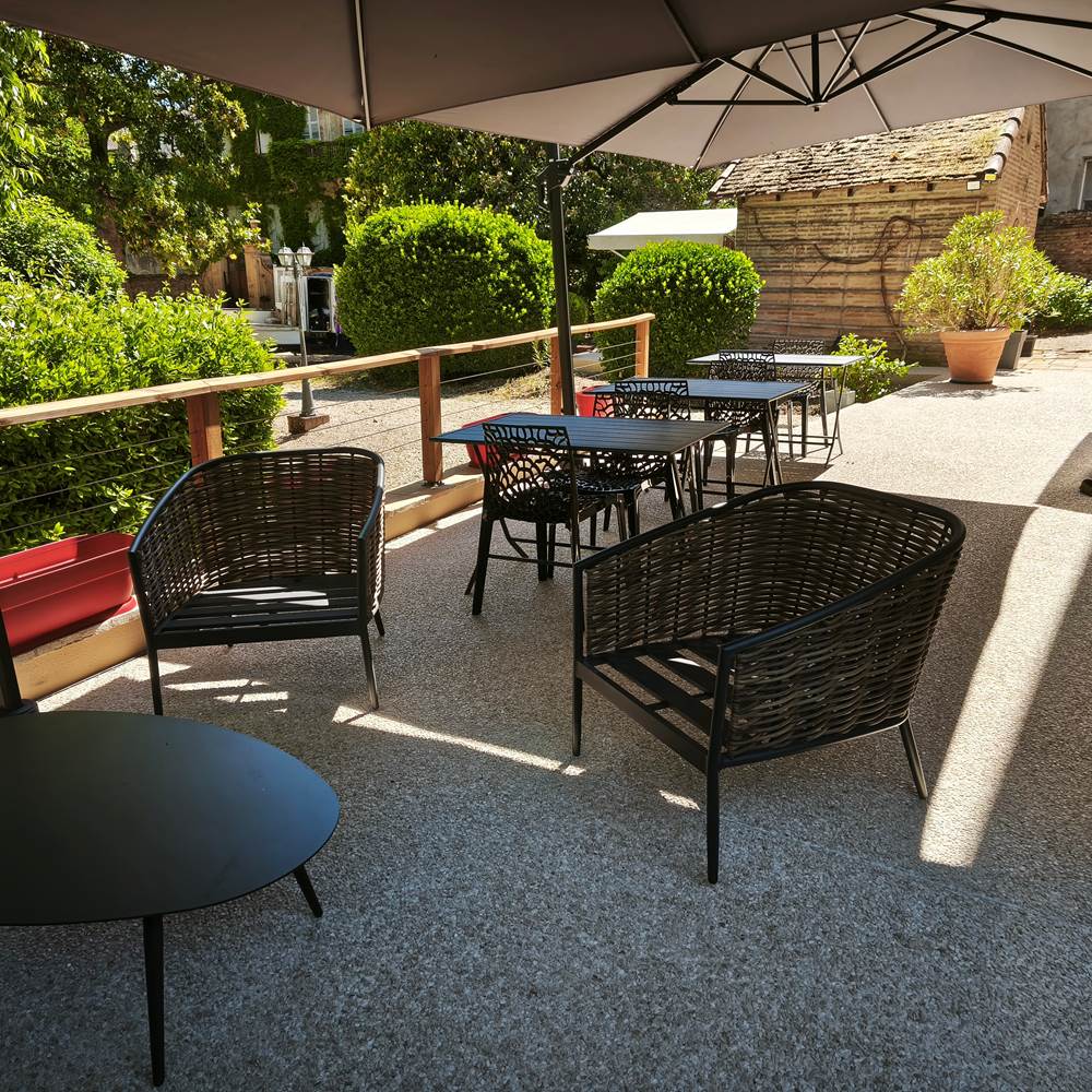 Nouvel aménagement de la terrasse Mai 2026-presta