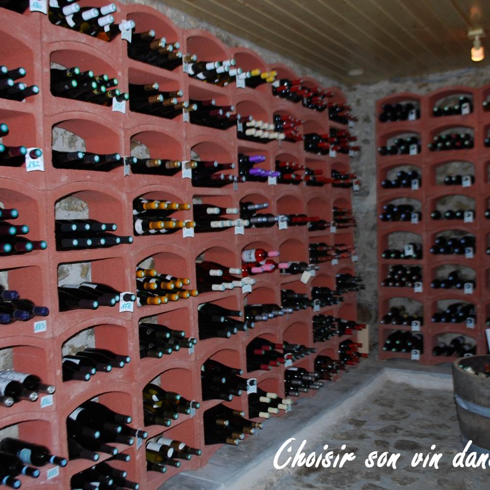 cave à vin choisir son vin le Ranch des Lacs