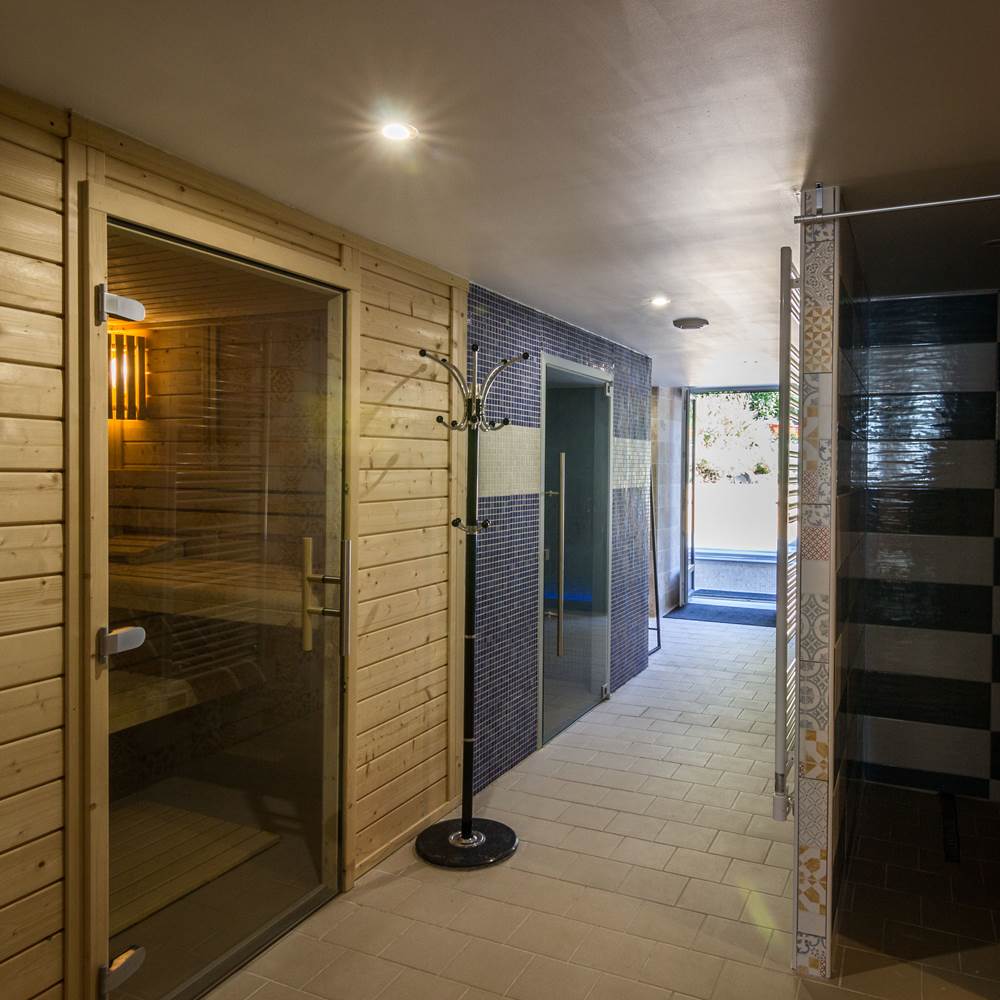 vue d'ensemble sur le sauna et hammam-presta