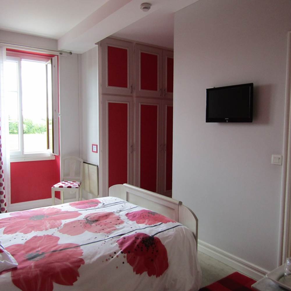 Chambre Compostelle lit double - L'HORIZON DES LANDES