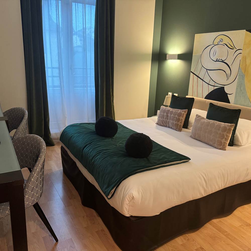 la chambre confort 5 au Vintage Hotel Quimperle-presta