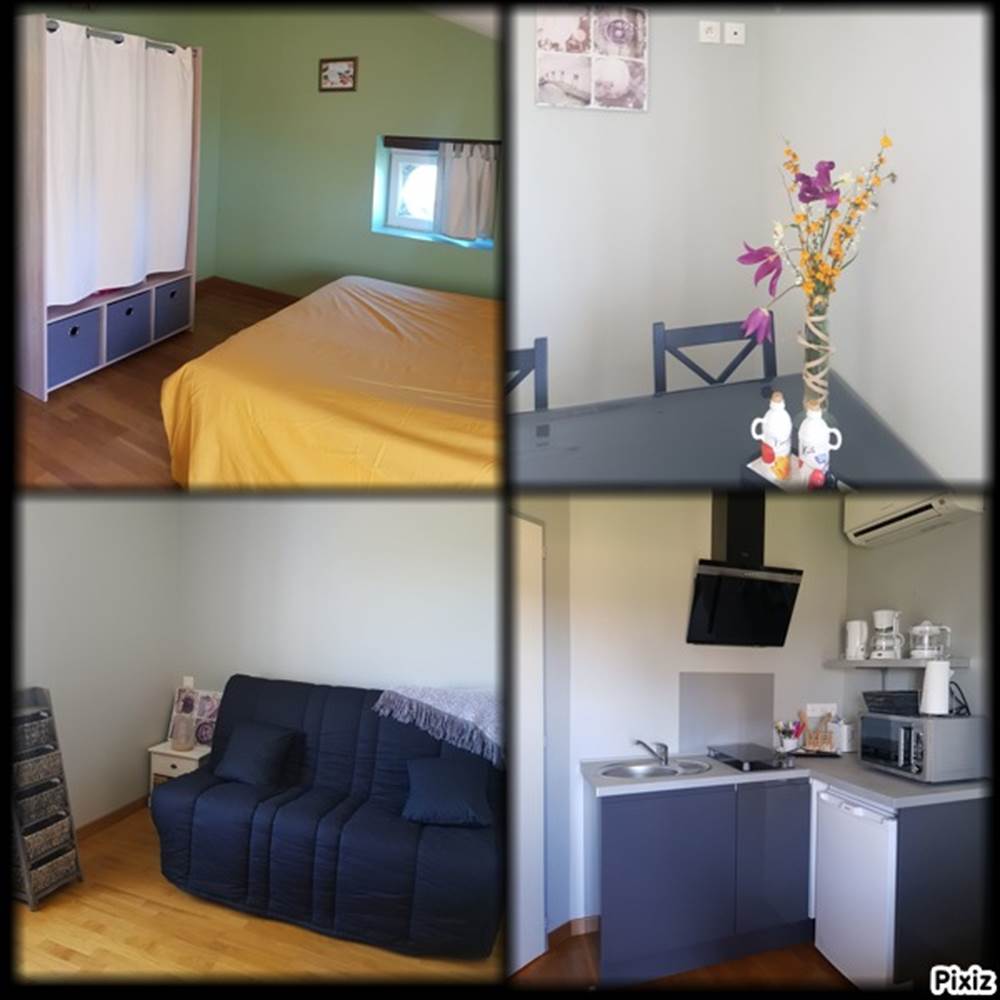 Peut être loué en T2 avec 1 chambre-presta