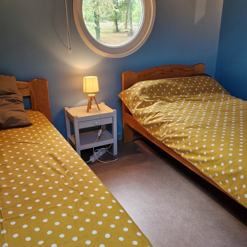 Chambre étage du gîte-presta