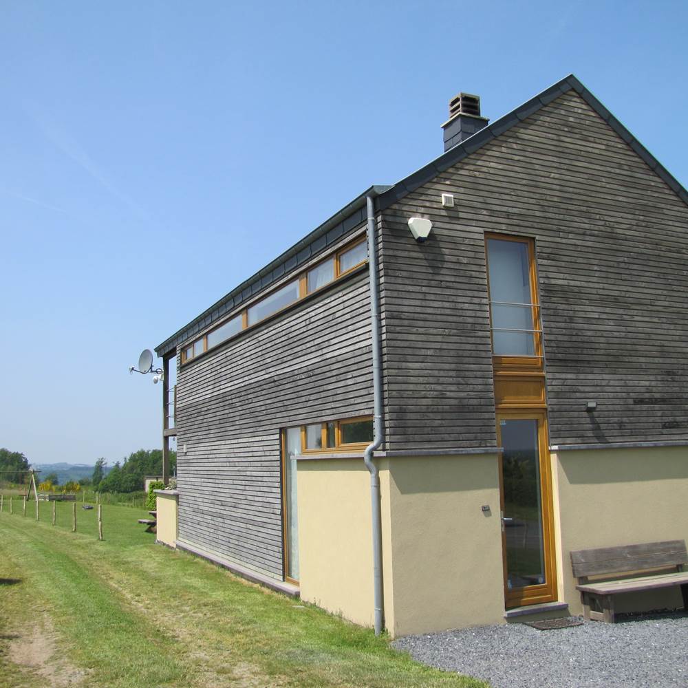 Maison façade côté gauche-presta