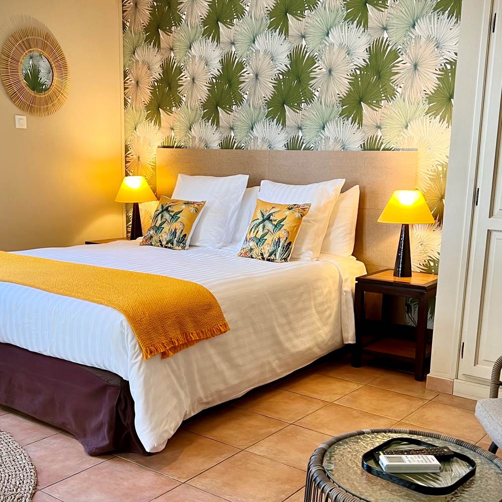 Chambre Cannelle 5 - La villa des cannes - Sainte Marie - île de la  Reunion-presta